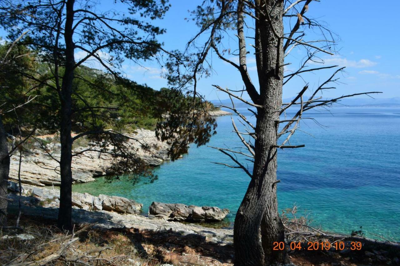 Sealodge - Luxe Villa, Private Pool, Mooring, Parking, Sea & Mountain View, At 150 M From Idyllic Private Beach Rogač Exterior foto